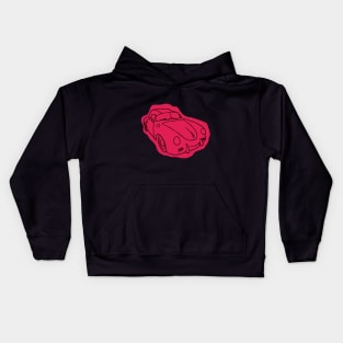 Pink Fuchsia & Black | Porsche 365 (1948) | MCQualities Kids Hoodie